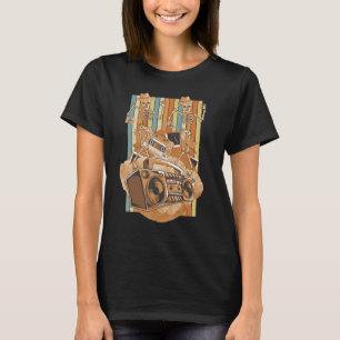 Boombox Boogie Retro 80s 90s Halloween Dancing Ske T-Shirt