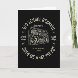 Boombox Card