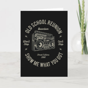 Boombox Card