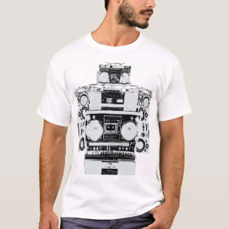Boombox Dance Robot T-Shirt