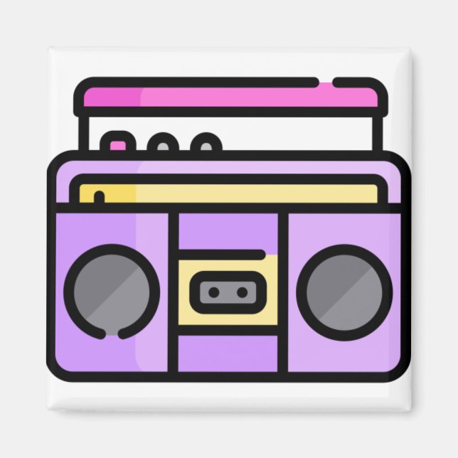 Boombox Magnet (Front)