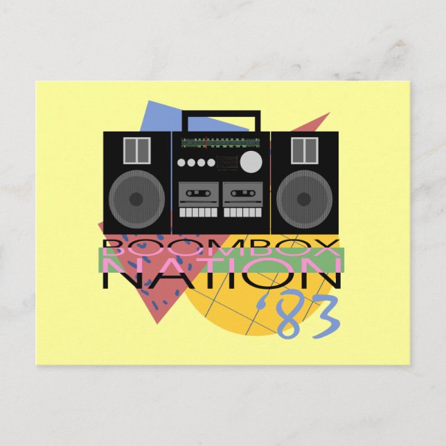 Boombox Nation 83 Postcard (Front)