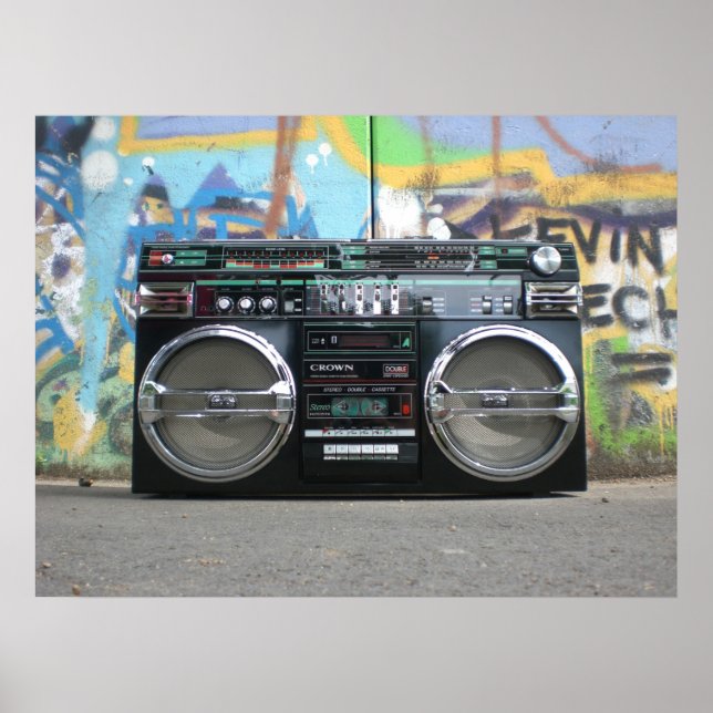 Boombox Poster (Front)