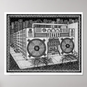 Boombox Poster
