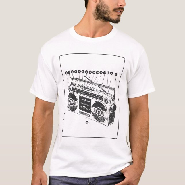 Boombox T-Shirt (Front)