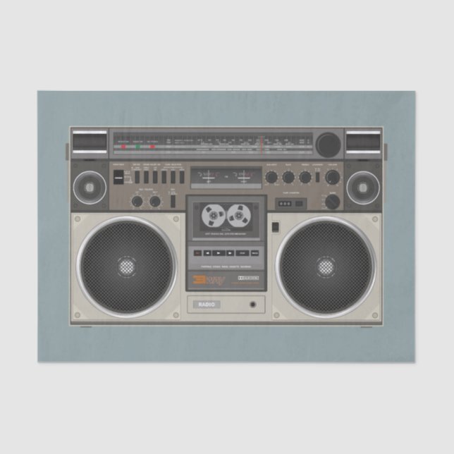 boombox tissue paper (Front)
