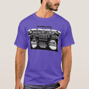 Boombox Turn Tables DJ Shirt by Music Gear T