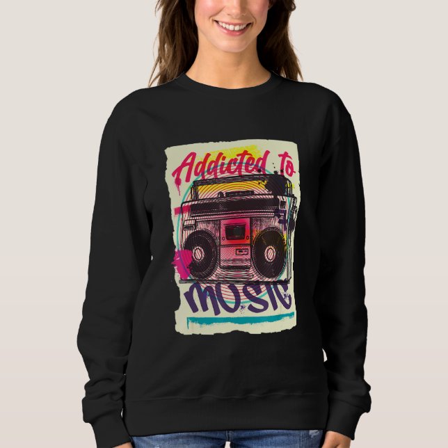 Boombox Urban Graffiti Sweatshirt (Front)