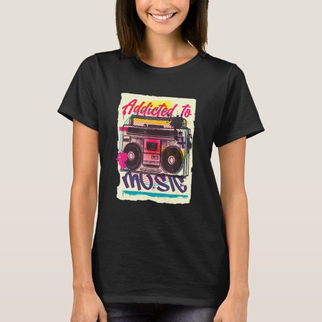 Boombox Urban Graffiti T-Shirt (Front)