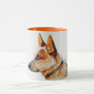 "Boomer" Red Heeler Two Tone Mug