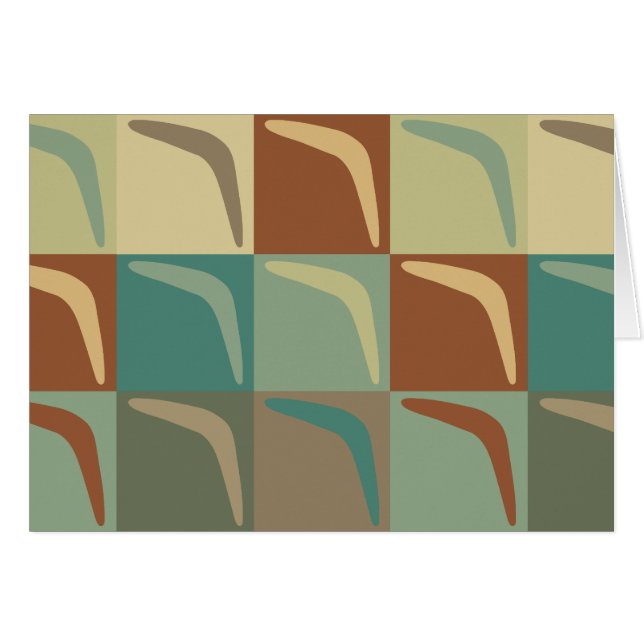 Boomerang Pop Art (Front Horizontal)