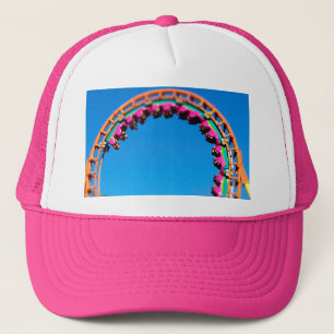 Boomerang Roller Coaster Worlds of Fun, KC Trucker Hat