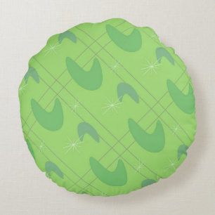 Boomerang Space Round Cushion