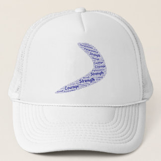Boomerang Strength, perseverance, courage cap
