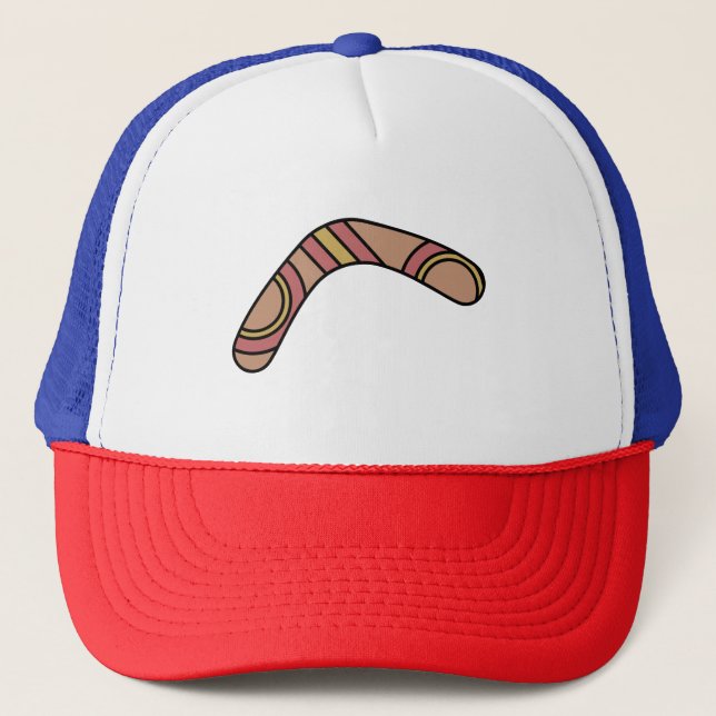 Boomerang Trucker Hat (Front)