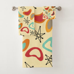 Boomerangs and Stars Bath Towel Set