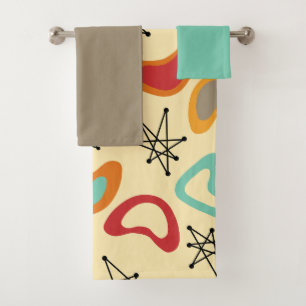 Boomerangs and Stars Bath Towel Set