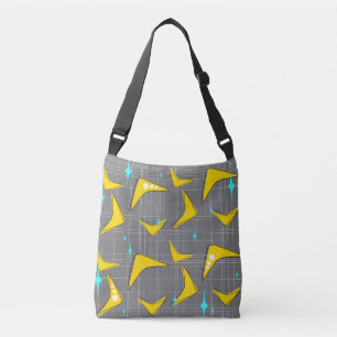 Boomerangs and Stars Crossbody Bag