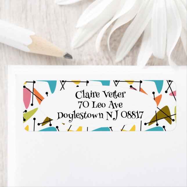 Boomerangs Return Address Label (Insitu)