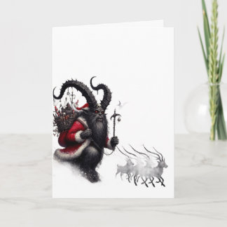 BoomFuzzy's Cousin Krumpas (Krampus), Christmas Card