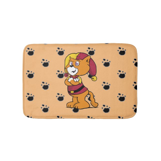 Boomi Cats Bath Mat (Front)