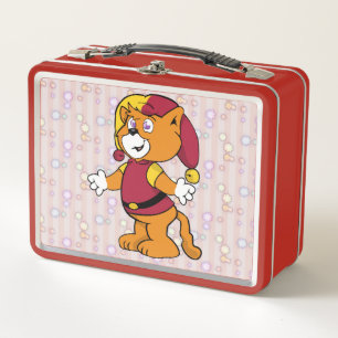 Boomi Cats Metal Lunch Box