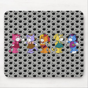 Boomi Cats Mouse Pad