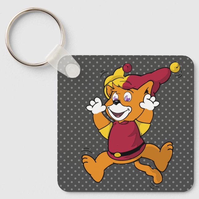 Boomi Cats Wallet Key Ring (Front)