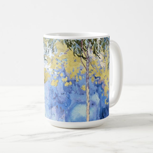 Boomrijk Landscape by Georges de Feure Coffee Mug (Front Right)