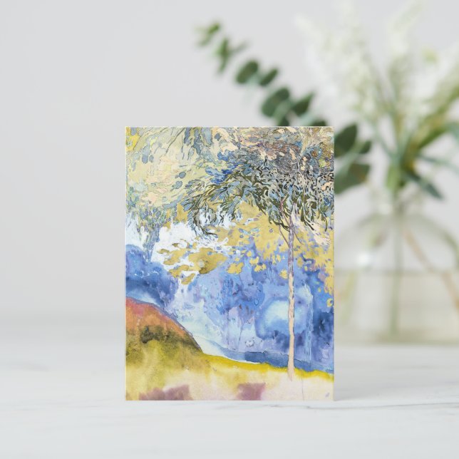 Boomrijk Landscape by Georges de Feure Postcard (Standing Front)