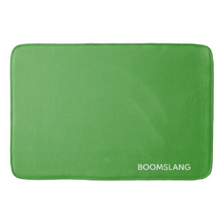 Boomslang green colour name bath mat