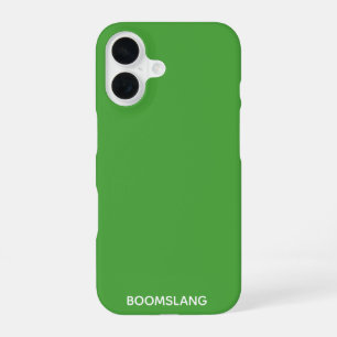 Boomslang green colour name iPhone 16 case