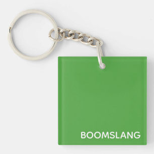 Boomslang green colour name key ring