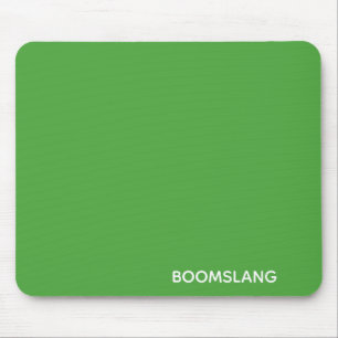 Boomslang green colour name mouse pad