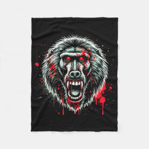 Boon Halloween Party Decor Creepy Scary Bloody Kil Fleece Blanket