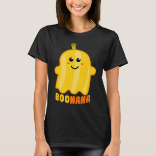 Boonana Banana Ghost Funny Scary Cute Halloween Co T-Shirt