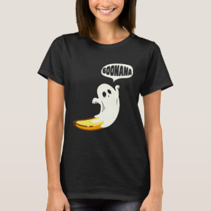 Boonana Cute Ghost Banana Halloween Costume Men Wo T-Shirt