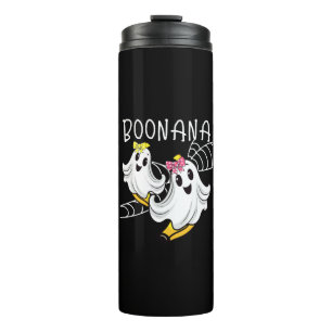 Boonana Cute Ghost Banana Halloween Thermal Tumbler