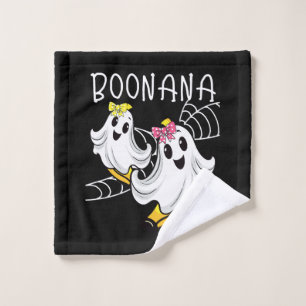 Boonana Cute Ghost Banana Halloween Wash Cloth