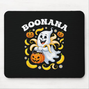 Boonana Funny Ghost Banana Halloween Costume Men W Mouse Pad