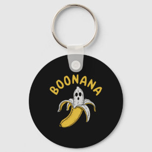 Boonana Funny Skeleton Inside Banana Quirky Key Ring