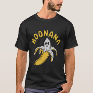 Boonana Funny Skeleton Inside Banana Quirky T-Shirt