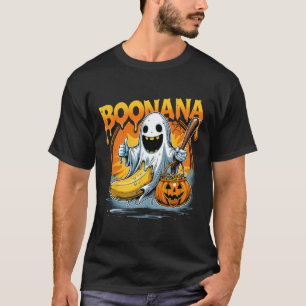 Boonana Ghost Nana Sell Funny Trick Or Treat Desig T-Shirt
