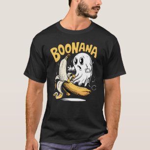 Boonana Surprise Me Boo Halloween Funny Ghostface  T-Shirt