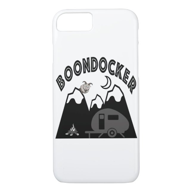 Boondocker Design Case-Mate iPhone Case (Back)