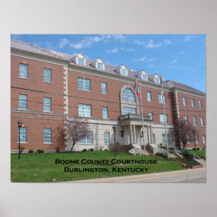 Boone County Courthouse Poster