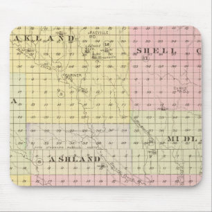 Boone County, Nebraska Mouse Pad