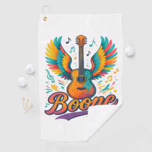 Boone Guitar Golf Towel
