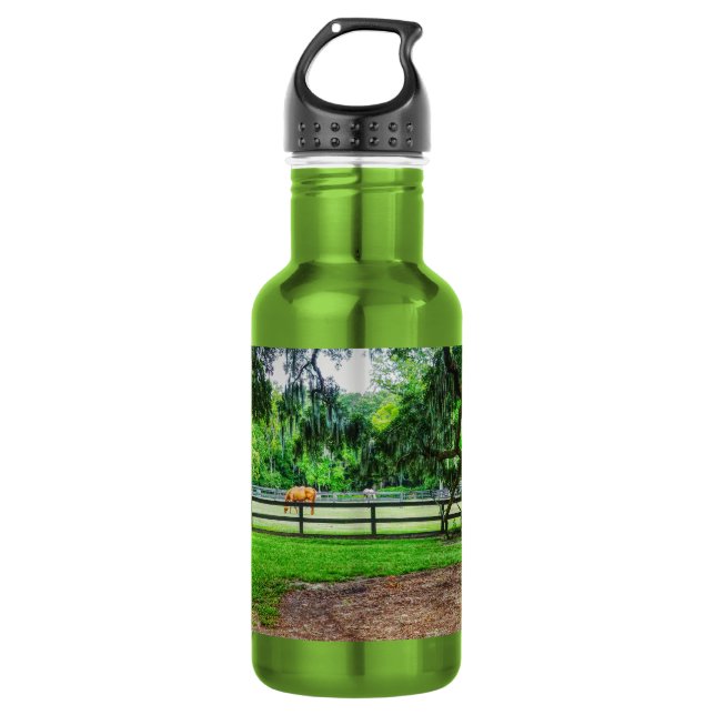 Boone Hall Stables Water Bottle (Front)
