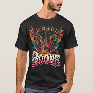 Boone Music Lover Vibes Colourful T-Shirt
